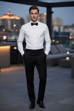 "Richard" White Spread Collar Shirt